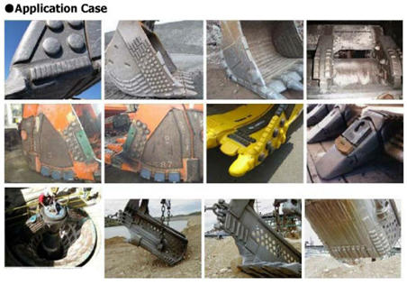 Chocky Bar في Mining Mahcinery Parts DLP619 Bucket Protection