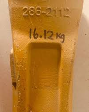 286-2112 Cat K Family K110 دلو الأسنان الأسنان